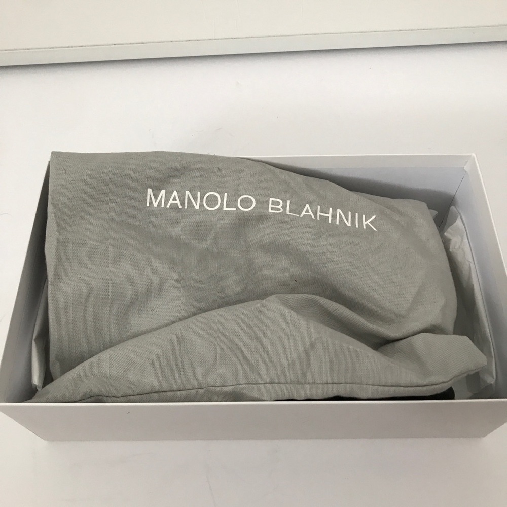 ✨SOLD✨ Manolo Blahnik Carolyne Slingback Leather Pumps - Picture 10 of 10